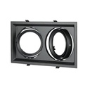 [VQ22635821] ARO DOBLE PARA AR111 SOPORTE NEGRO