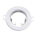 [VQ22635841] ARO PARA GU10 SOPORTE REDONDO BLANCO (2 UDS)
