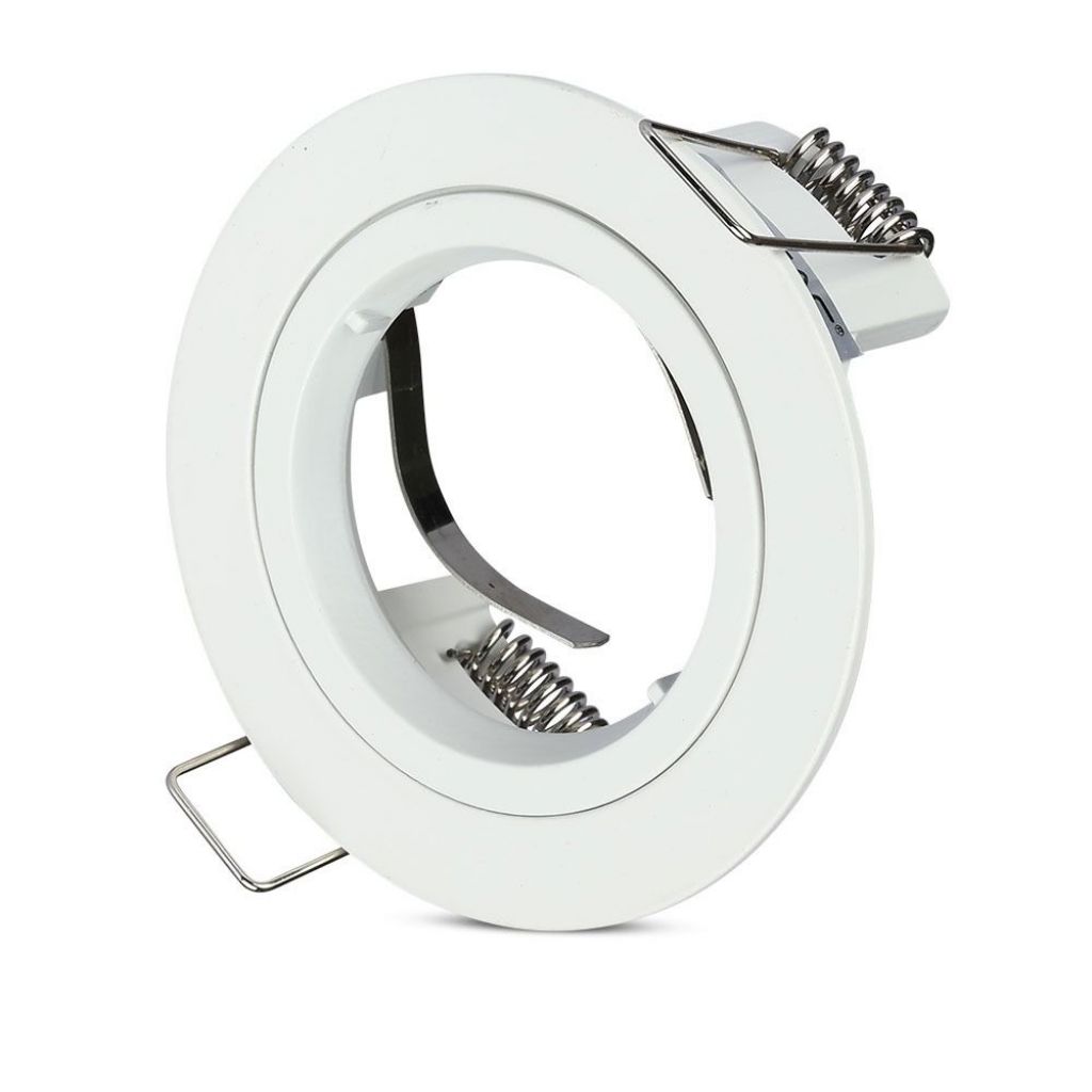 [VQ22636421] ARO PARA GU10 SOPORTE REDONDO BLANCO