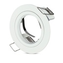 [VQ22636421] ARO PARA GU10 SOPORTE REDONDO BLANCO