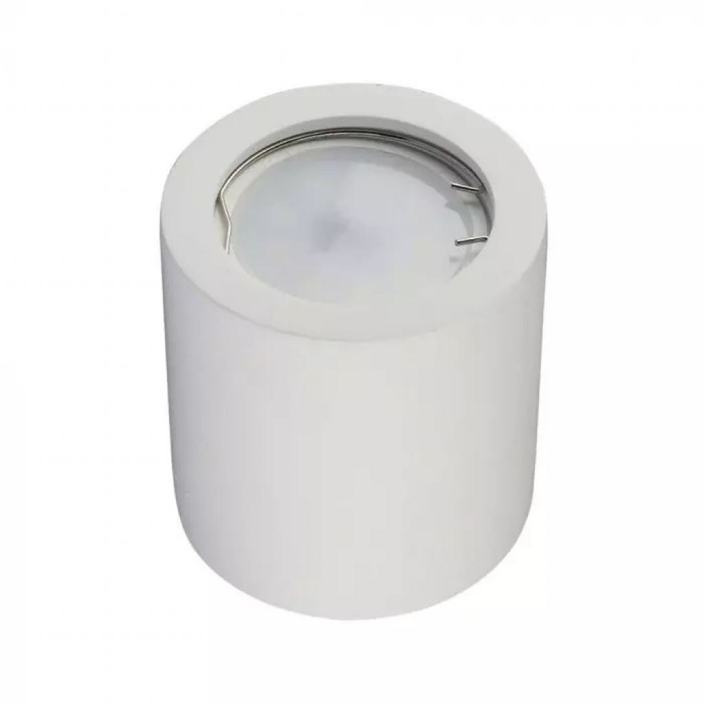 #[VQ22636651] APLIQUE DE TECHO PARA GU10 REDONDO YESO BLANCO