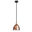 [VQ22637141] LÁMPARA DE TECHO SOPORTE COLGANTE ROSA ORO Ф170 E27 (BOMBILLA NO INCLUIDA)