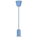 [VQ22637441] LÁMPARA PARA SOPORTE COLGANTE DE HORMIGÓN AZUL E27 (BOMBILLA NO INCLUIDA)