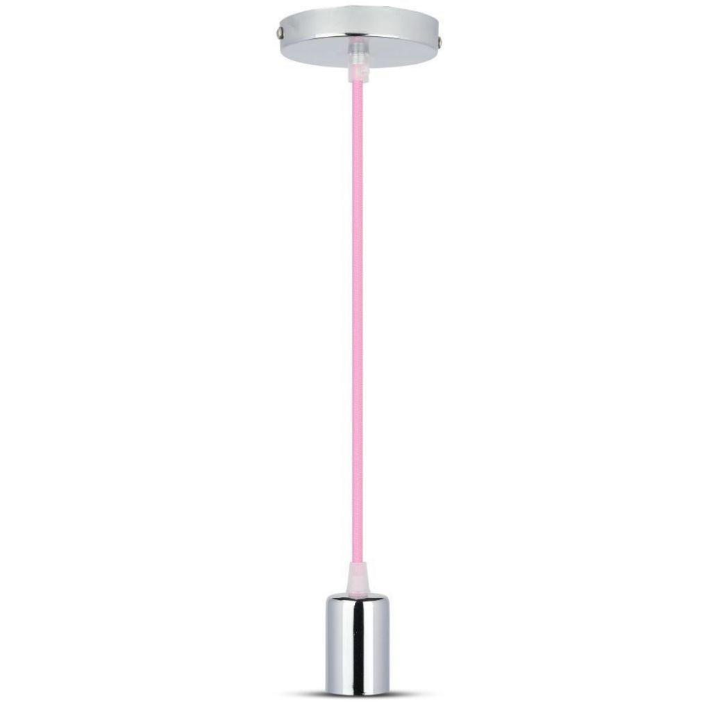 [VQ22637891] SOPORTE COLGANTE DE CROMO ROSA