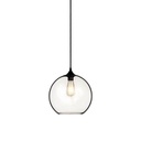 [VQ22638651] LÁMPARA DE TECHO CON SOPORTE COLGANTE DE CRISTAL GLOBO TRANSPARENT Ф300MM (BOMBILLA NO INCLUIDA)
