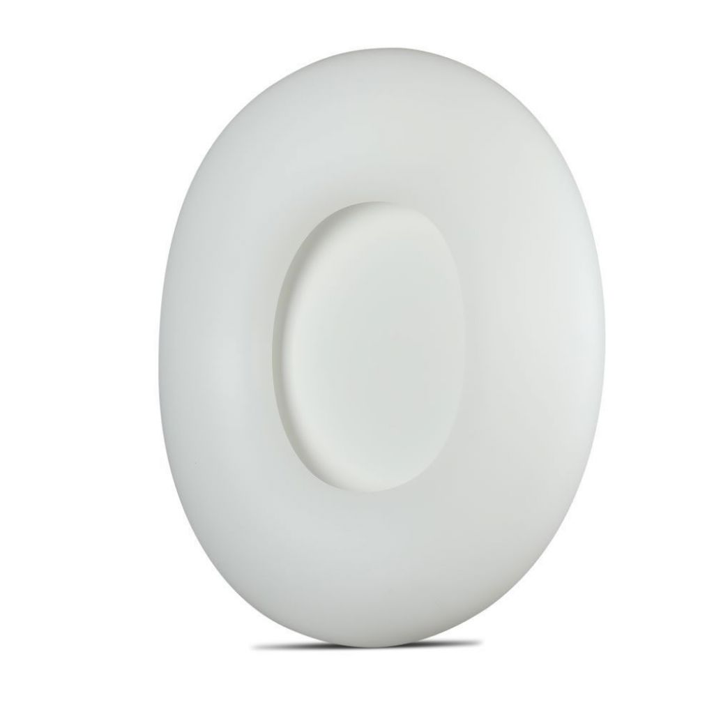 ¬[VZ7934] PLAFÓN LED 32W DE SUPERFICIE CUERPO BLANCO REDONDO REGULABLE CCT