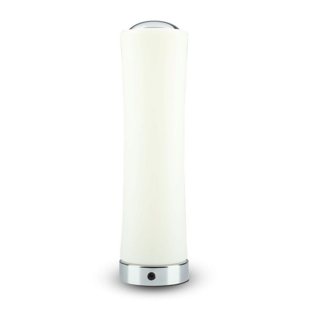 [VQ22639751] LÁMPARA DE MESA DE DISEÑO LED 18W REGULABLETÁCTIL CUERPO BLANCO 3000K