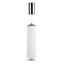 [VQ22639801] LÁMPARA COLGANTE DE DISEÑO LED 18W CILINDRICO BLANCO REGULABLE 3000K