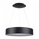 [VQ22639961] LÁMPARA COLGANTE DE DISEÑO LED 30W REGULABLE CUERPO NEGRO 3000K