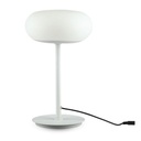 [VQ226400811] LÁMPARA DE MESA DE DISEÑO LED 30W TÁCTIL REGULABLE CUERPO BLANCO 3000K