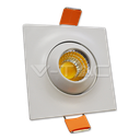 ¬[VZ10192] DOWNLIGHT LED 3W REGULABLE CUADRADO 4000K