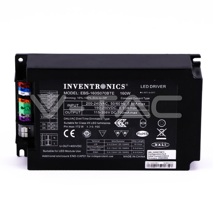 ¬[VZ1096] DRIVER DALI 160W PARA FAROLA LED