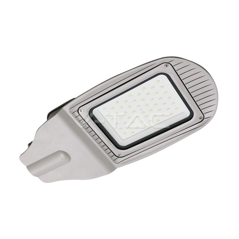 ¬[VZ10984] FAROLA LED 50W SMD CUERPO GRIS CRISTAL 6000K