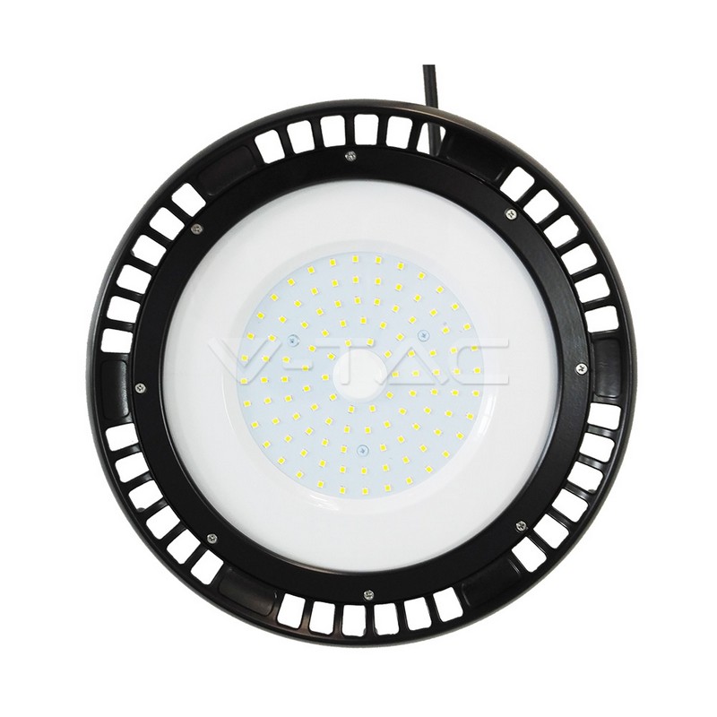 ¬[VZ11172] CAMPANA LED 100W UFO 120°  A++ MEAN WELL DRIVER 6400K
