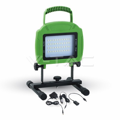 ¬[VZ11470] PROYECTOR LED V-TAC 20W SMD 1600LM COLOR VERDE IP44 6400K