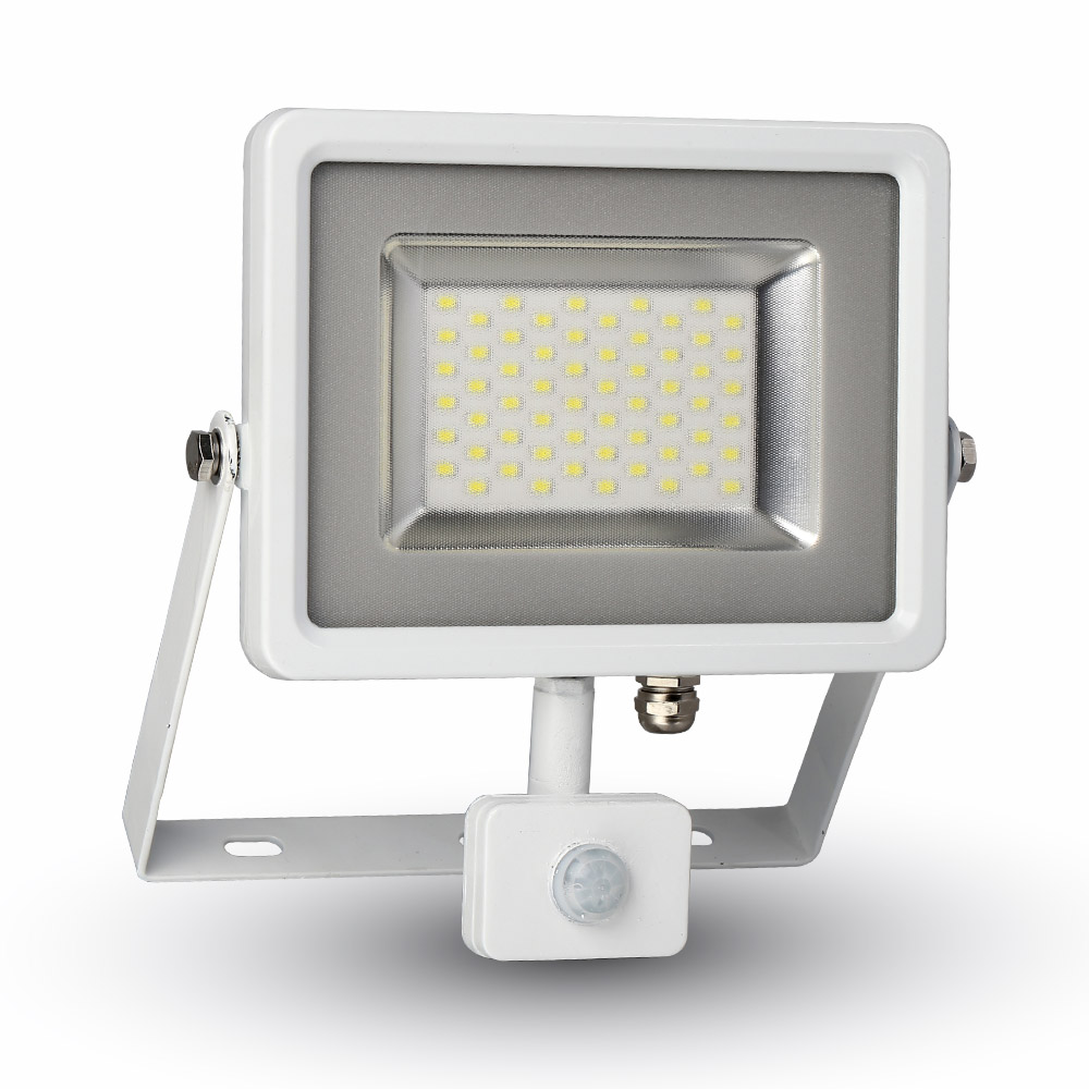 ¬[VZ11514] PROYECTOR LED 30W CON SENSOR SMD BLANCO 3000K