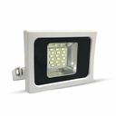 ¬[VZ11538] PROYECTOR LED V-TAC 10W SMD 800LM COLOR BLANCO IP65 3000K