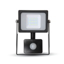 ¬[VZ11566] PROYECTOR LED V-TAC 10W SMD 800LM COLOR NEGRO IP44 3000K