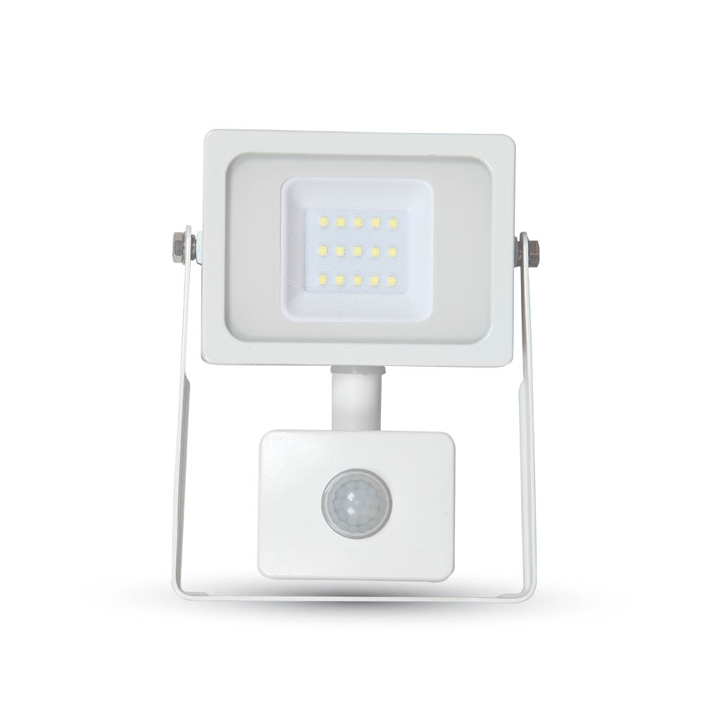 ¬[VZ11574] PROYECTOR LED V-TAC 10W SMD 800LM COLOR BLANCO IP44 4000K