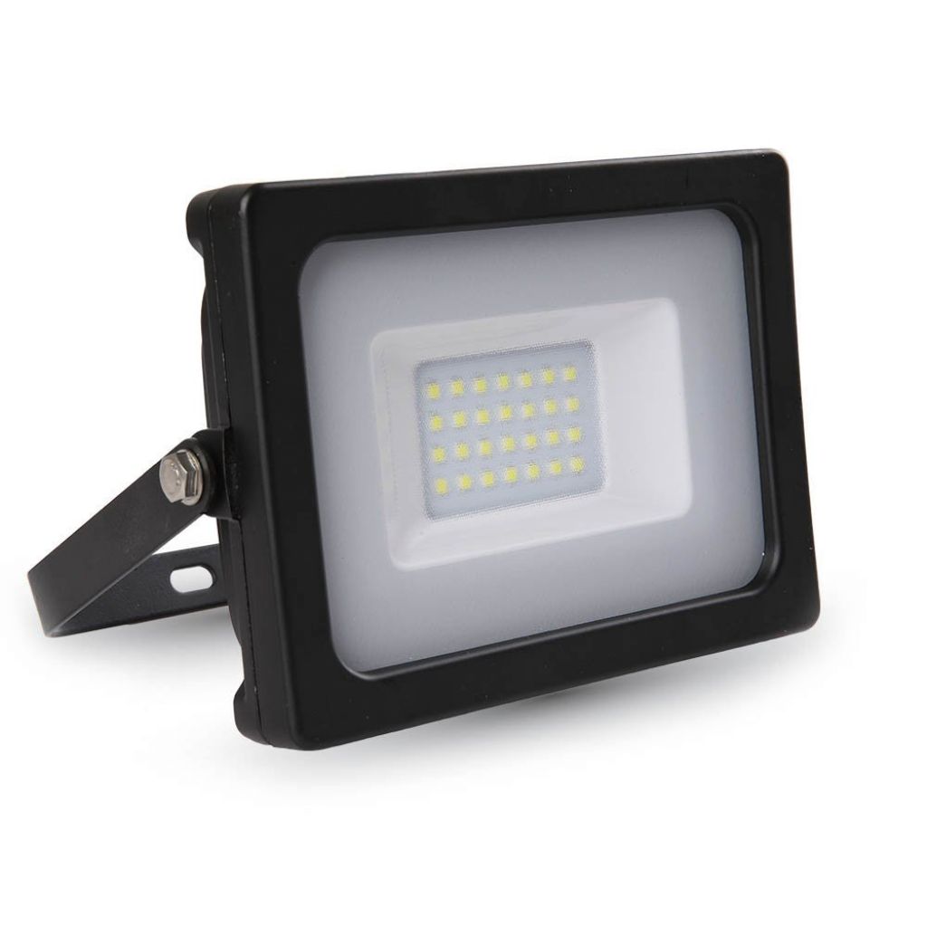 ¬[VZ11590] PROYECTOR LED V-TAC 20W SMD 1600LM COLOR NEGRO IP65 3000K