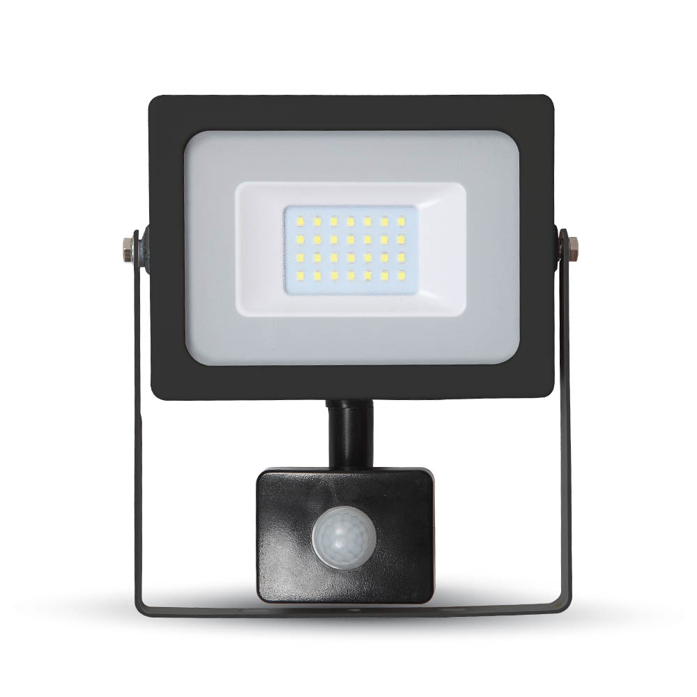 ¬[VZ11606] PROYECTOR LED V-TAC 20W SMD 1600LM COLOR NEGRO IP44 6400K