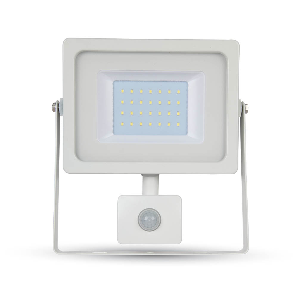¬[VZ11644] PROYECTOR LED V-TAC 30W SMD 2550LM COLOR BLANCO IP44 3000K