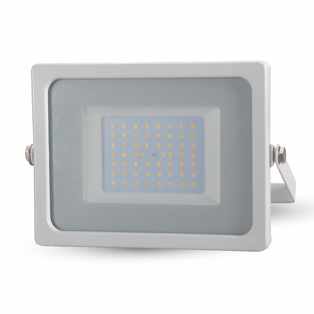 ¬[VZ11652] PROYECTOR LED V-TAC 50W SMD 4250LM COLOR BLANCO IP65 4000K