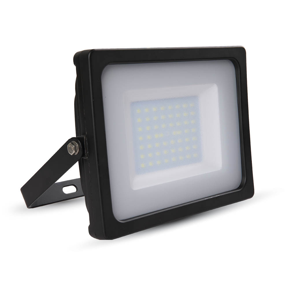 ¬[VZ11664] PROYECTOR LED V-TAC 50W SMD 4250LM COLOR NEGRO IP65 4000K