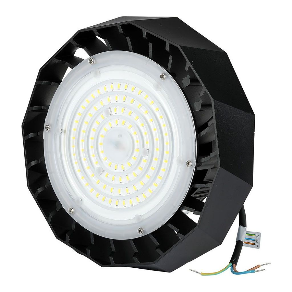 ¬[VZ1166] CAMPANA LED 100W REGULABLE CHIP SAMSUNG & DRIVER 90' CUERPO NEGRO 120 LM/W 4000K