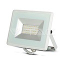 ¬[VZ11898] PROYECTOR LED V-TAC 20W SMD 1700LM COLOR BLANCO IP65 3000K