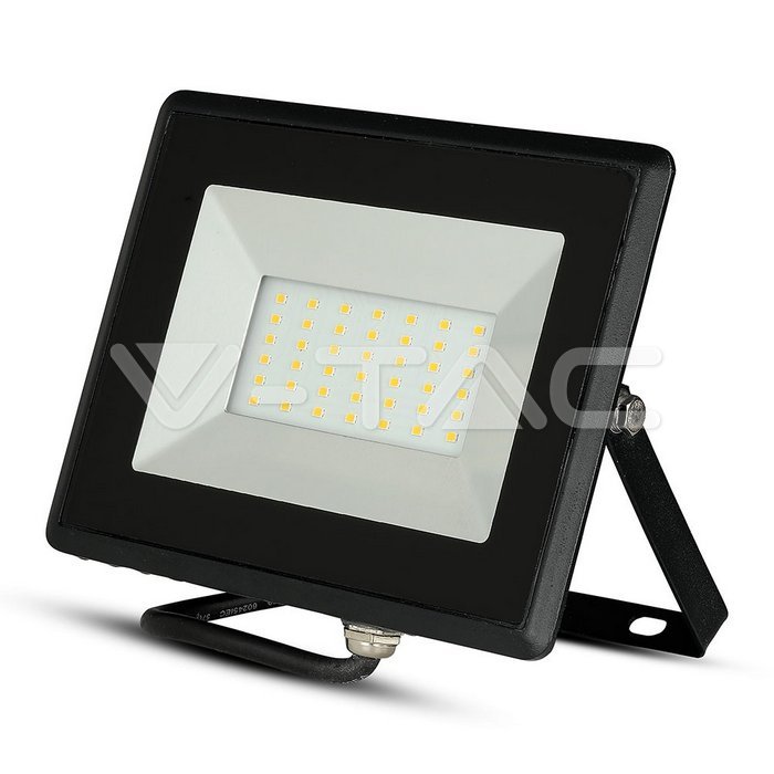 @[VZ11904] PROYECTOR LED V-TAC 30W SMD 2550LM COLOR NEGRO IP65 3000K