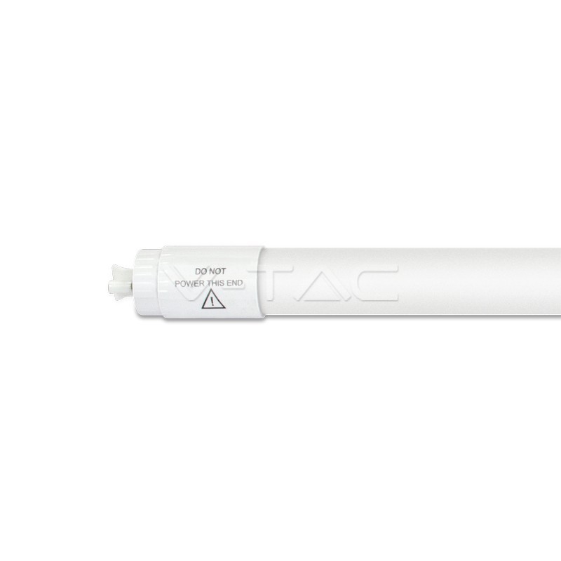 ¬[VZ12604] TUBO LED T8 10W 60CM POLICARBONATO SIN ROTACIÓN 6400K