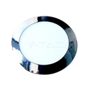 ¬[VZ12684] DOWNLIGHT LED 12W SLIM CROMO CUERPO REDONDO 6400K