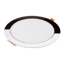 ¬[VZ12694] DOWNLIGHT LED 18W SLIM CROMO REDONDO 4000K