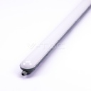 ¬[VZ12894] PANTALLA ESTANCA LED 48W IP65 CON KIT EMERGENCIA 120° 150CM 6400K