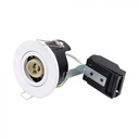 ¬[VZ14054] DOWNLIGHT PARA GU10 INCLINABLE SIN CANALES CON CLASIFICACIÓN CONTRA INCENDIOS IP20 BLANCO