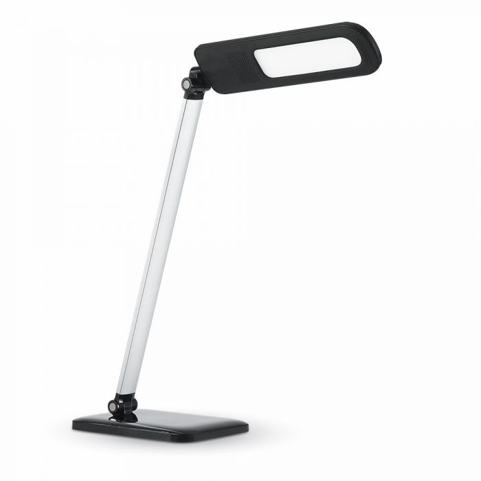 ¬[VZ14080] LÁMPARA DE MESA LED 7W REGULABLE CUERPO NEGRO CCT