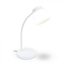 ¬[VZ14102] LÁMPARA DE ESCRITORIO LED 5W CUERPO BLANCO 4000K 