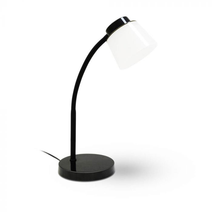 ¬[VZ14104] LÁMPARA DE ESCRITORIO LED 5W CUERPO NEGRO 4000K 
