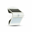 ¬[VZ14192] APLIQUE SOLAR LED 1.5W CON BATERÍA 10 CON SENSOR PIR COLOR BLANCO IP65 3000K