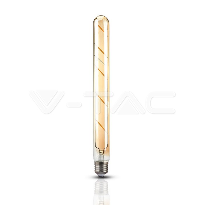 ¬[VZ14288] BOMBILLA LED 7W T30 E27 FILAMENTO ÁMBAR 2200K