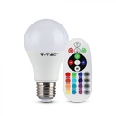 ¬[VZ14302] BOMBILLA LED V-TAC E27 A60 6W SMD 470LM RGB + 6400K