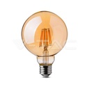 ¬[VZ14310] BOMBILLA LED V-TAC E27 G125 8W FILAMENT 800KMLM 2200K