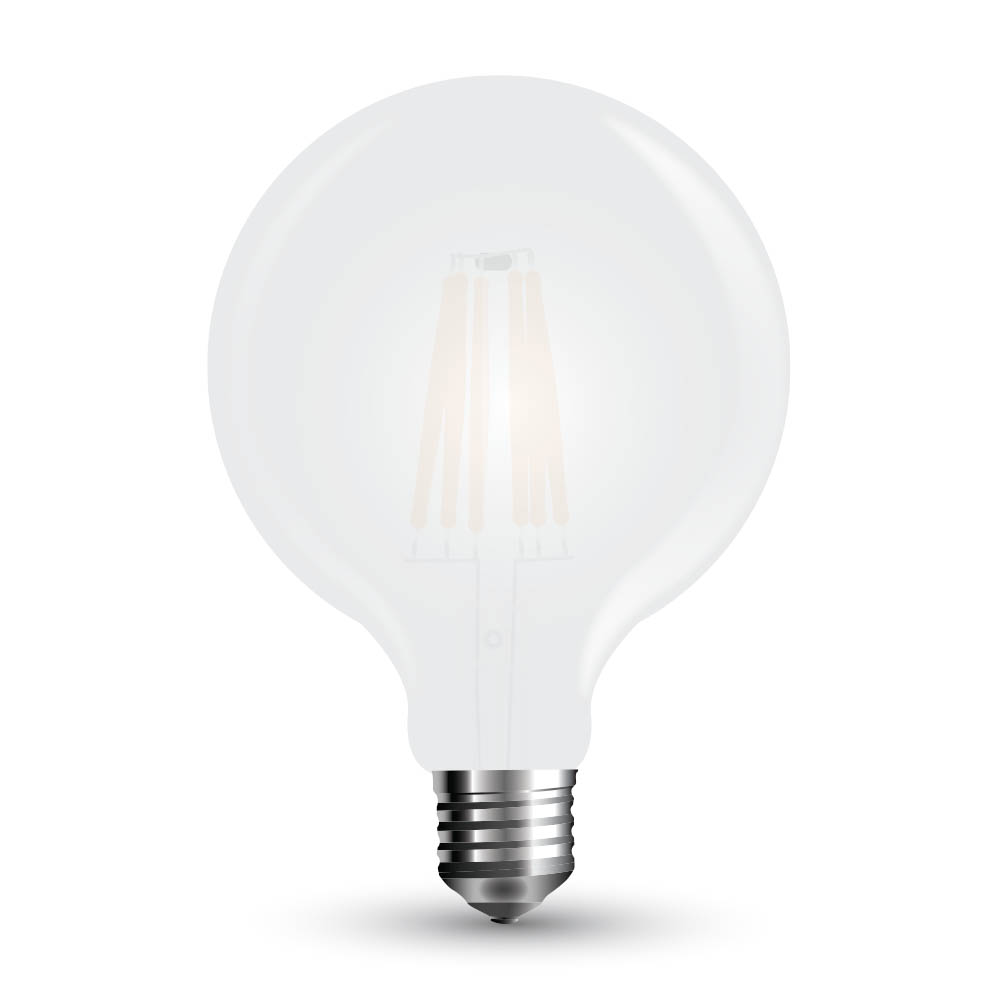 ¬[VZ14382] BOMBILLA LED V-TAC E27 G125 7W FILAMENT 750LM 2700K