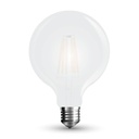 ¬[VZ14382] BOMBILLA LED V-TAC E27 G125 7W FILAMENT 750LM 2700K