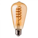 ¬[VZ14654] BOMBILLA LED V-TAC E27 ST64 4W FILAMENT 320LM 2200K