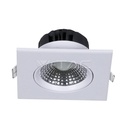 ¬[VZ14666] DOWNLIGHT LED 5W CUADRADO CAMBIO DE ÁNGULO CUERPO BLANCO 4000K