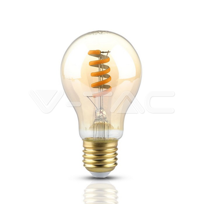 ¬[VZ14670] BOMBILLA LED V-TAC E27 A60 4W FILAMENT 400LM 2200K