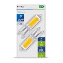 ¬[VZ14680] BOMBILLA LED V-TAC G9 T14 20W COB 230LM 2700K