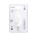 ¬[VZ14772] BOMBILLA LED E14 5W VELA (BLISTER 1 PIEZA) 6400K